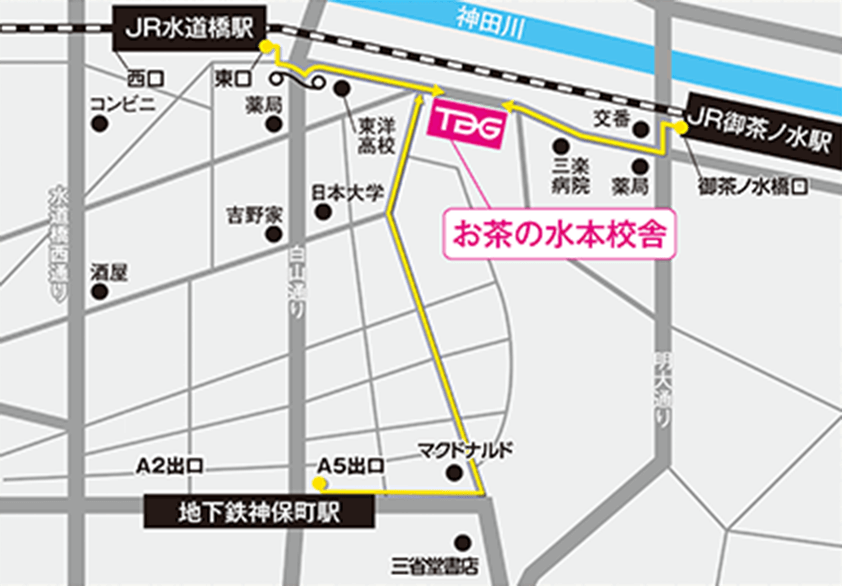 学校法人 デザイン専門学校 東京デザイナー学院_地図