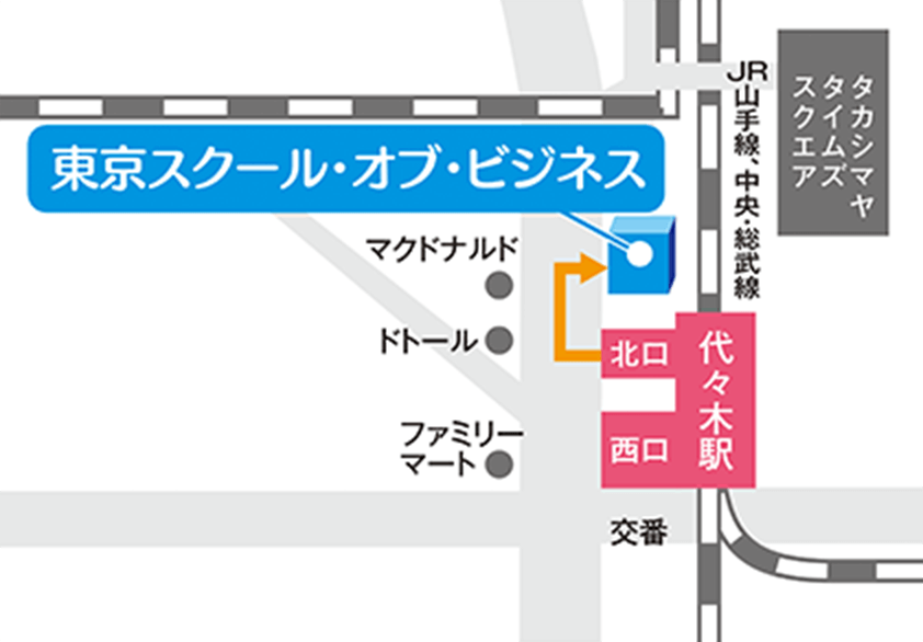 学校法人 専門学校 東京スクール・オブ・ビジネス tokyo school of business_地図